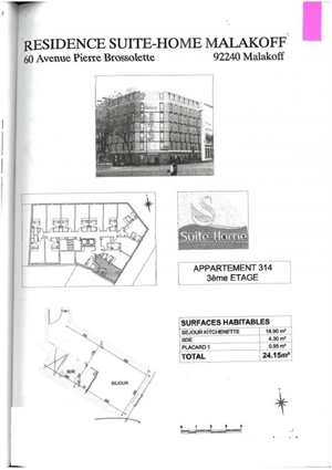 studio à la vente -   92240  MALAKOFF, surface 22 m2 vente studio - UBI430589669